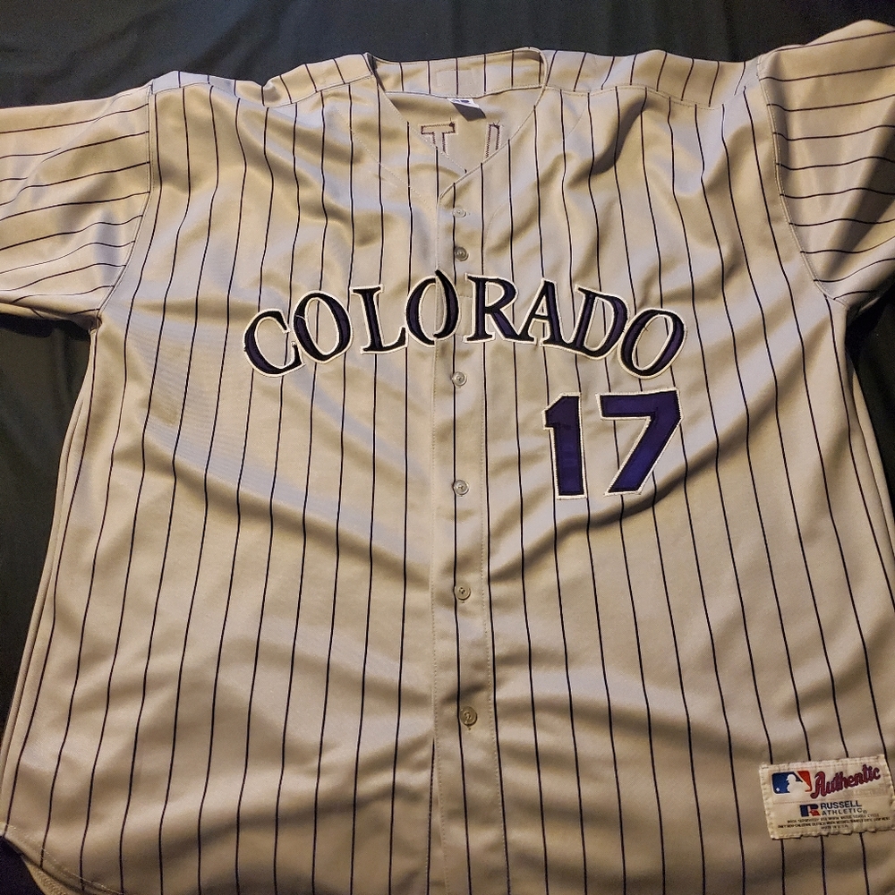 Colorado rockies baseball jersey